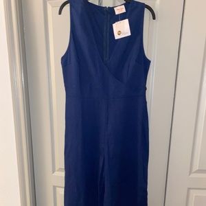Navy Romper